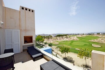 2 bedroom penthouse overlooking the golf course in Las Terrazas Golf  in Ole International