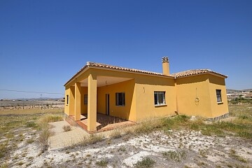 Nyckelfärdigt hus på landet med stor tomt nära Abanilla in Ole International