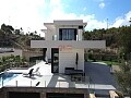 Detached modern villa with private garden, pool and garage in Las Colinas Golf in Ole International