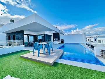 Luxury detached villa with sea views in Ciudad Quesada  in Ole International