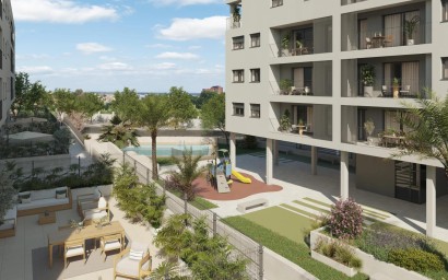 Ground floor apartment - Nieuwbouw Woningen - Alicante - San Agustín