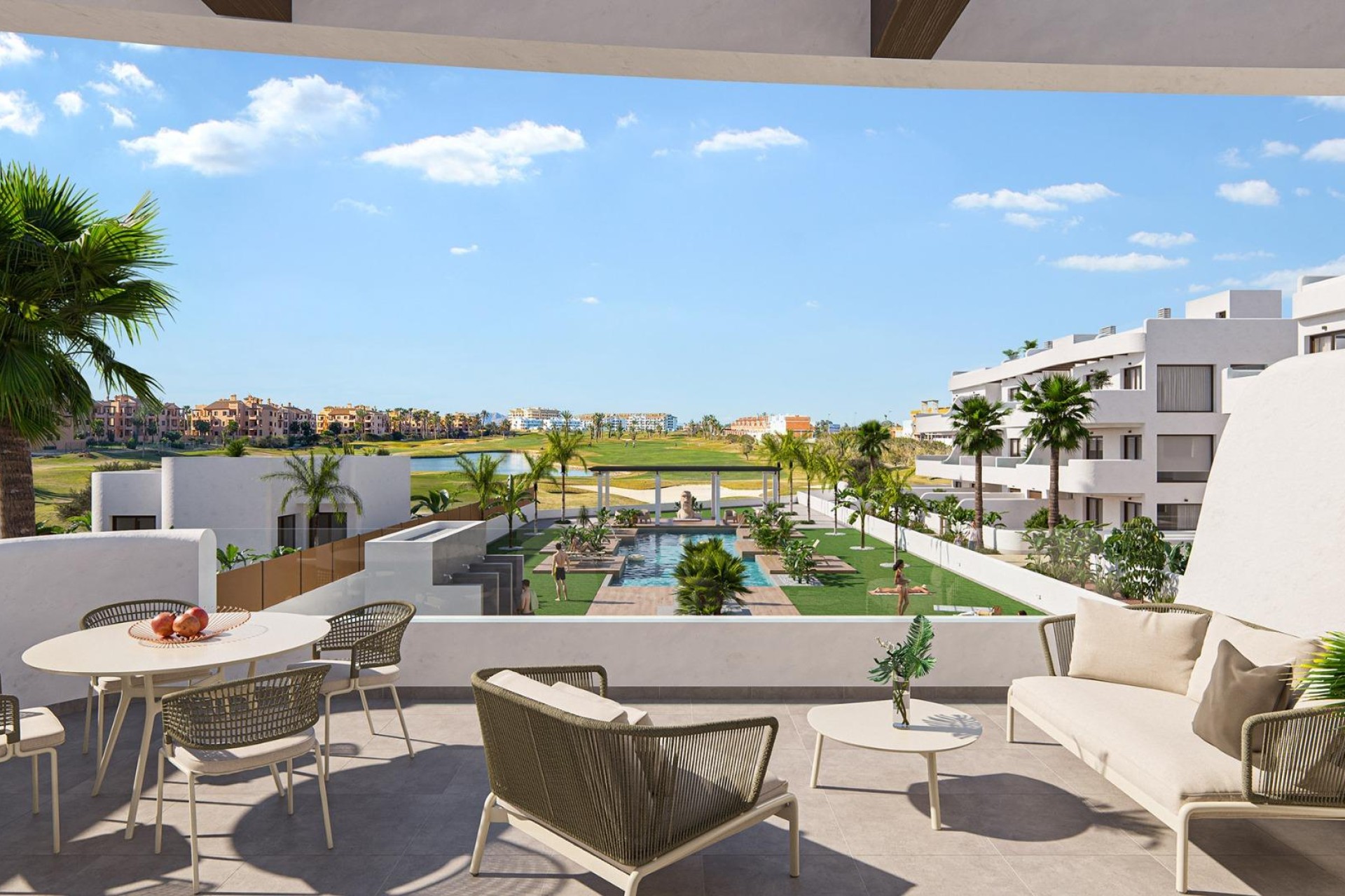 New Build - Apartment - Los Alcazares - La Serena Golf