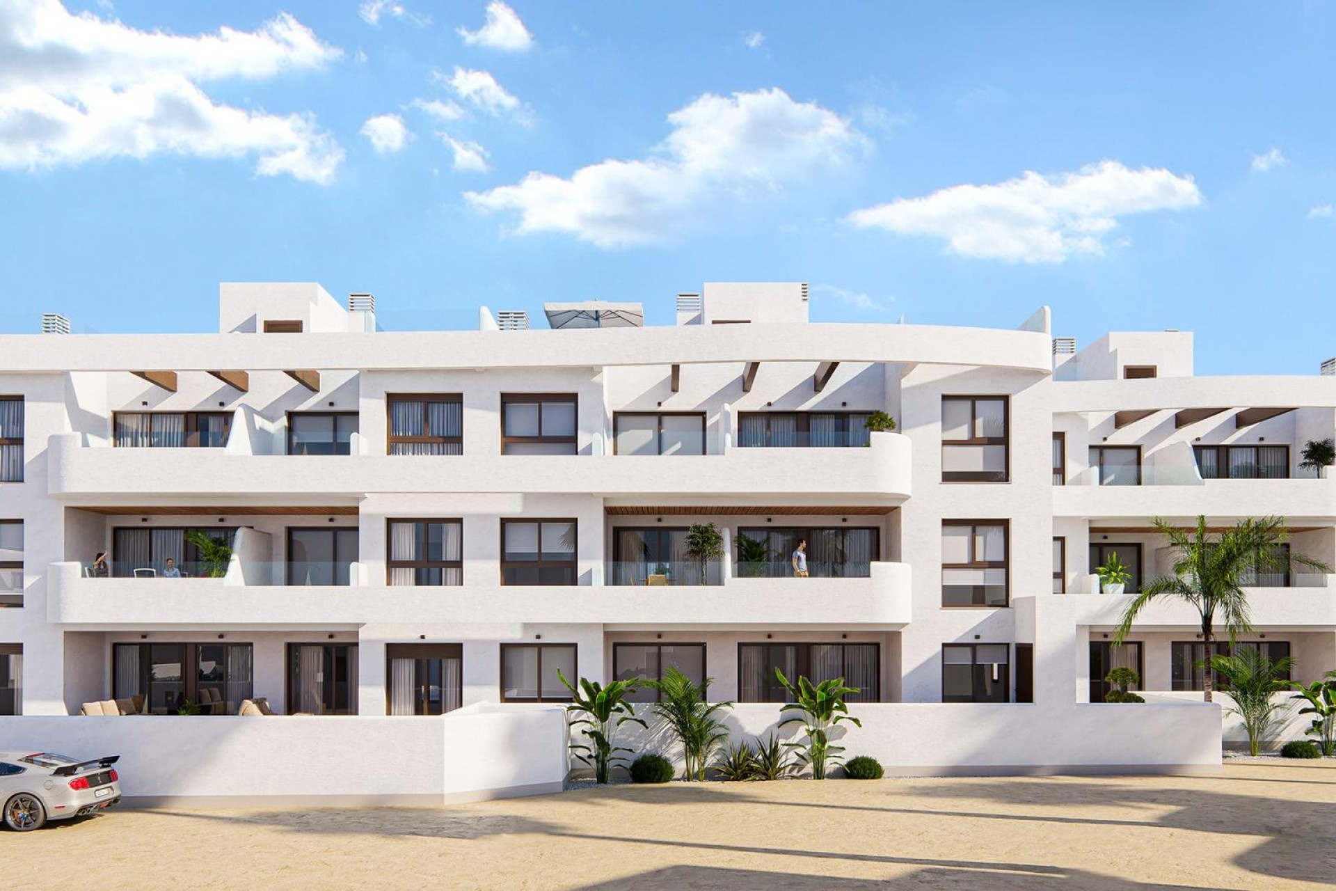 New Build - Apartment - Los Alcazares - La Serena Golf