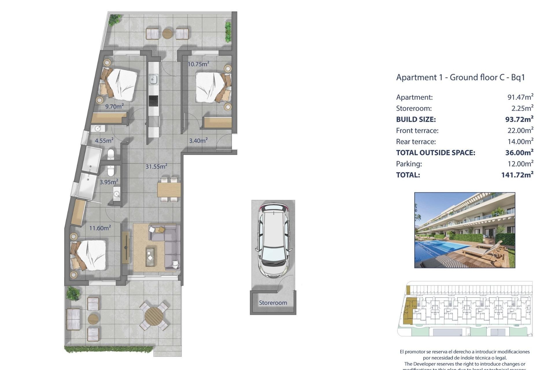 New Build - Apartment - Los Alcazares - Los Narejos