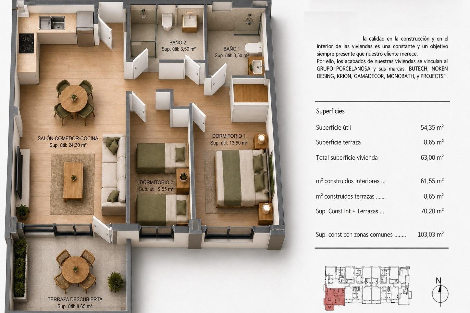 New Build - Apartment - Villajoyosa - Cala de Finestrat