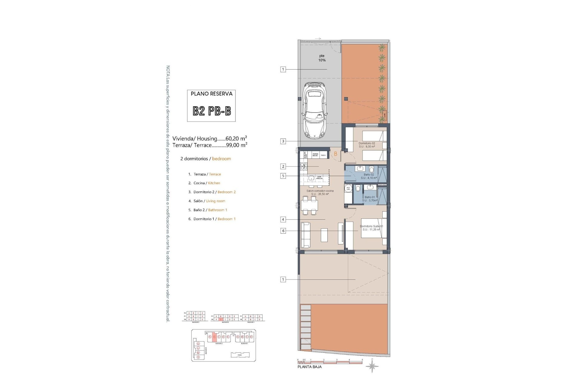 New Build - Bungalow - Los Alcazares - Serena Golf