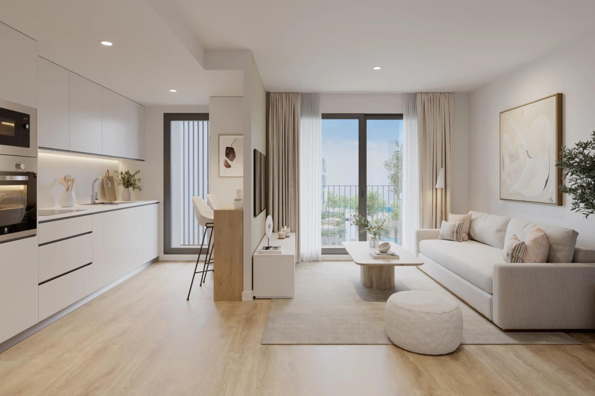 New Build - Ground floor apartment - Alicante - San Agustín