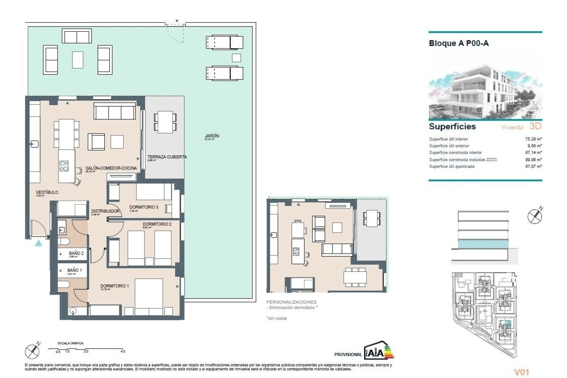 New Build - Ground floor apartment - Benicassim - Almadraba