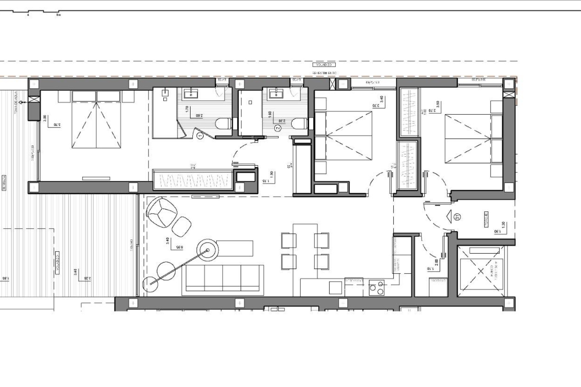 New Build - Ground floor apartment - Benitachell - Cumbre Del Sol