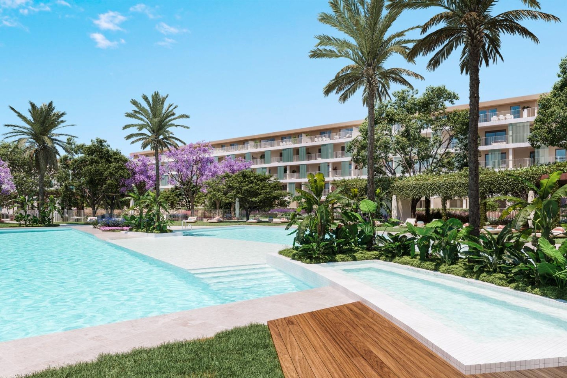 New Build - Ground floor apartment - Denia - Puerto Denia