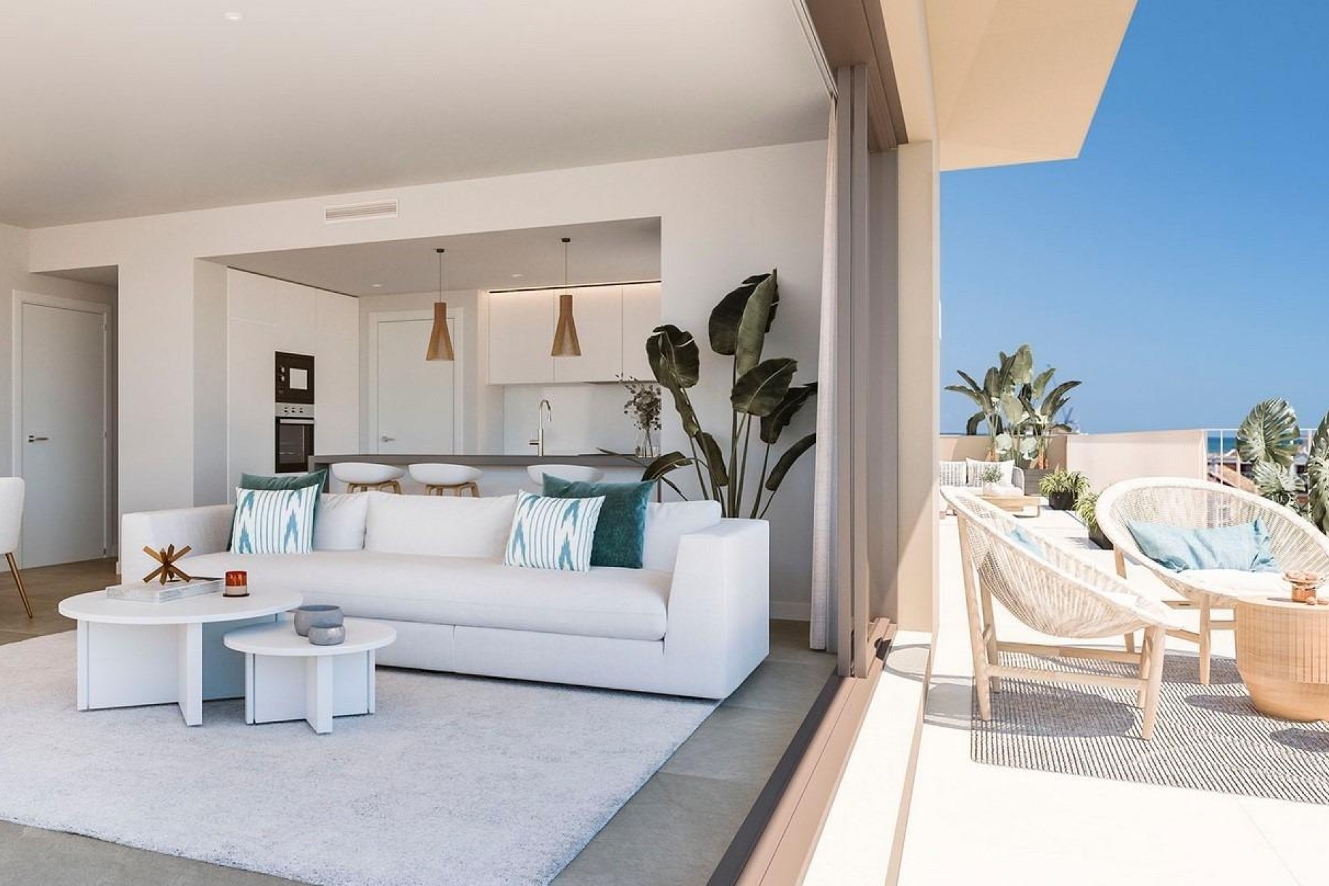 New Build - Ground floor apartment - Denia - Puerto Denia
