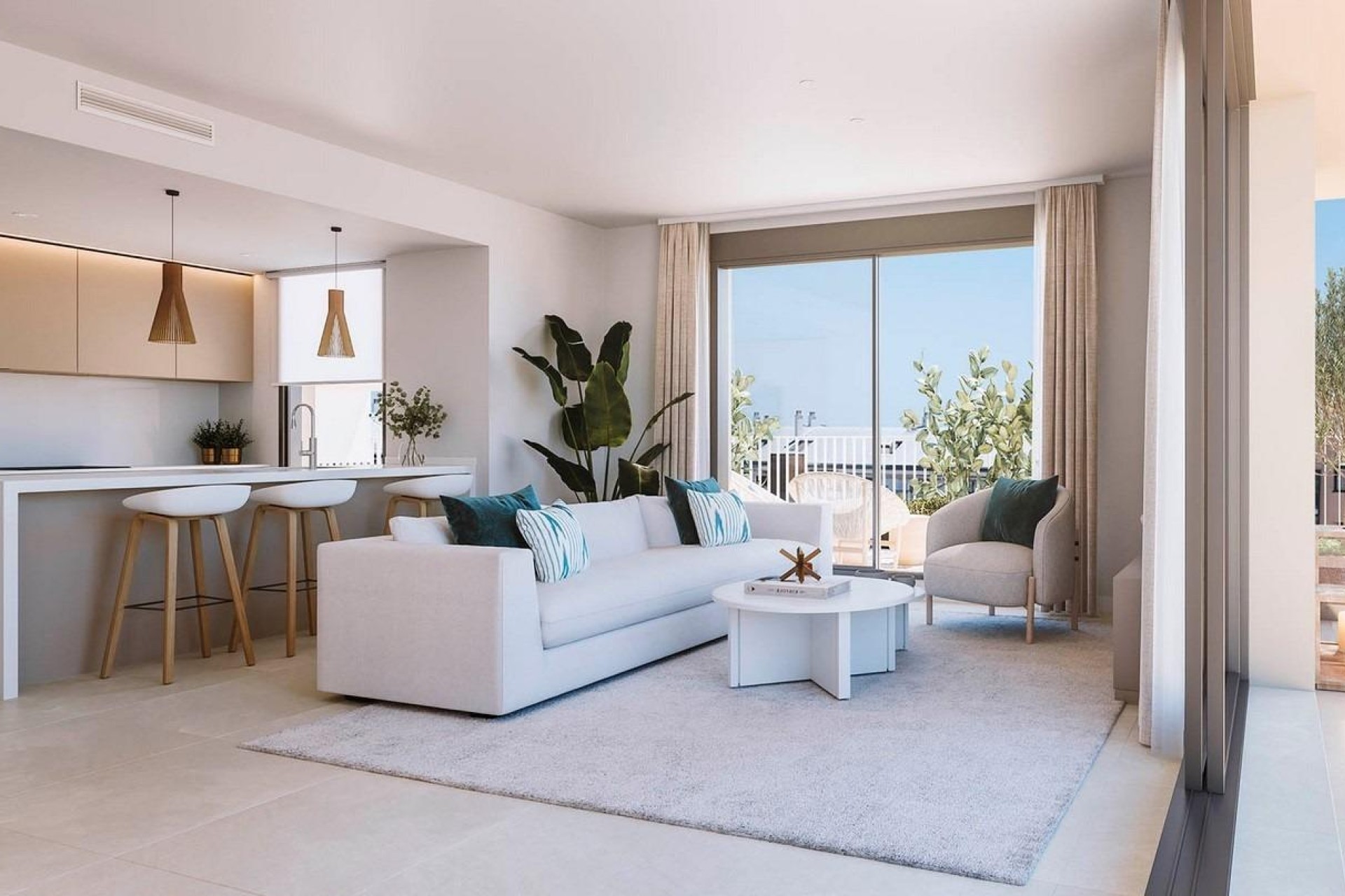 New Build - Ground floor apartment - Denia - Puerto Denia