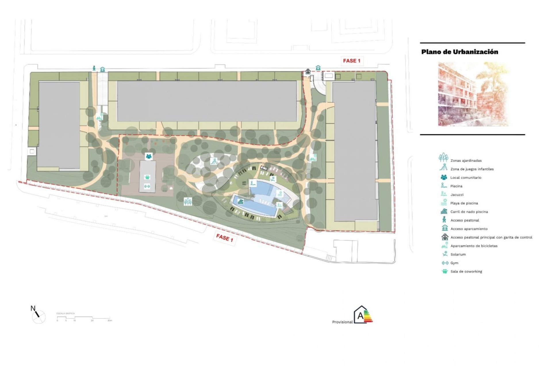 New Build - Ground floor apartment - Denia - Puerto Denia