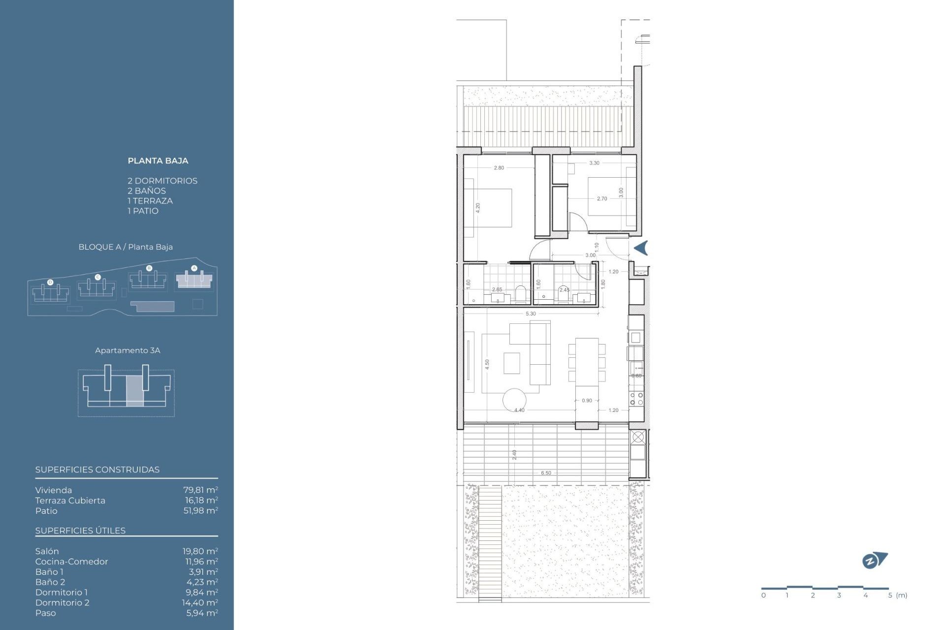 New Build - Ground floor apartment - La Nucía - Puerto Azul