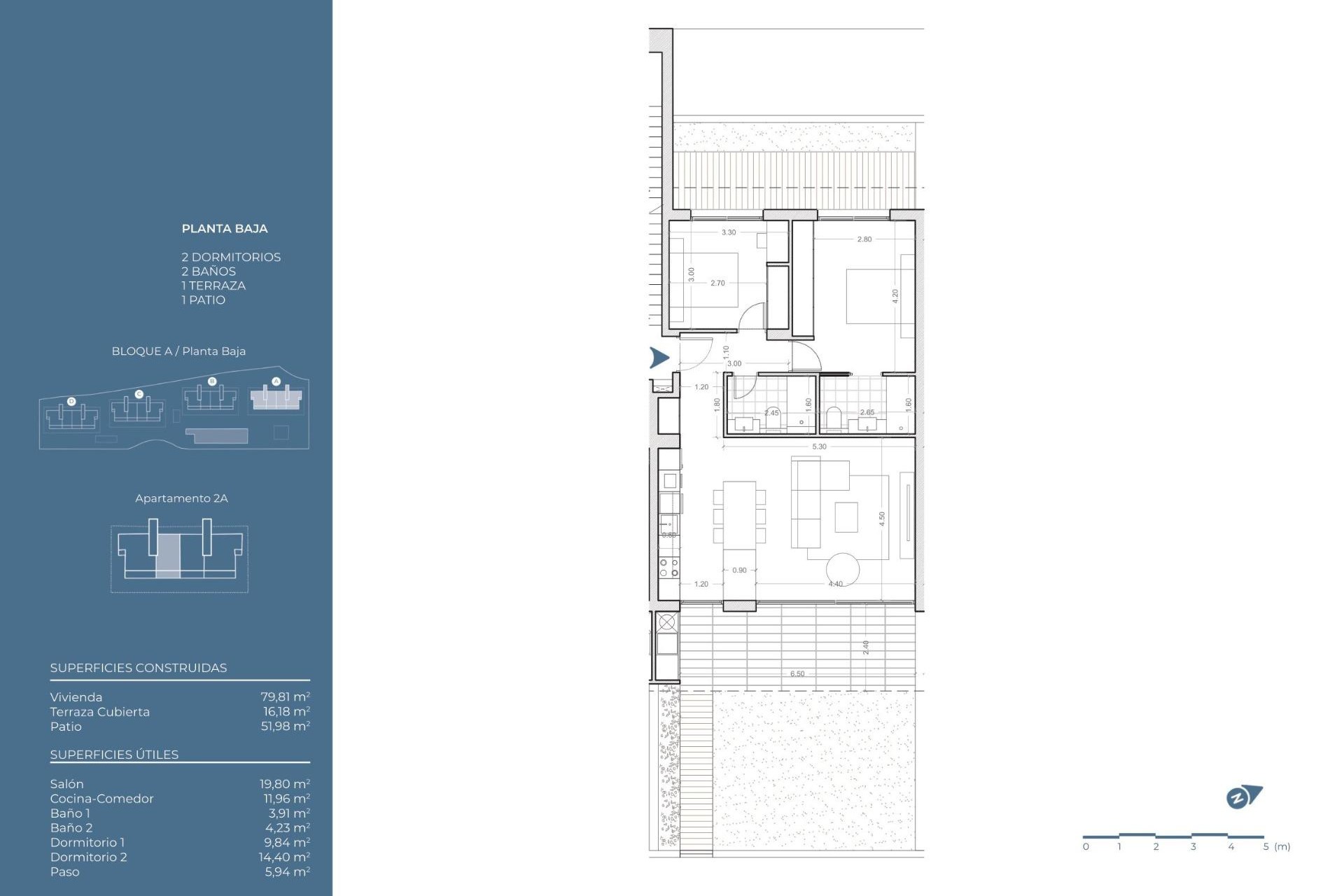 New Build - Ground floor apartment - La Nucía - Puerto Azul