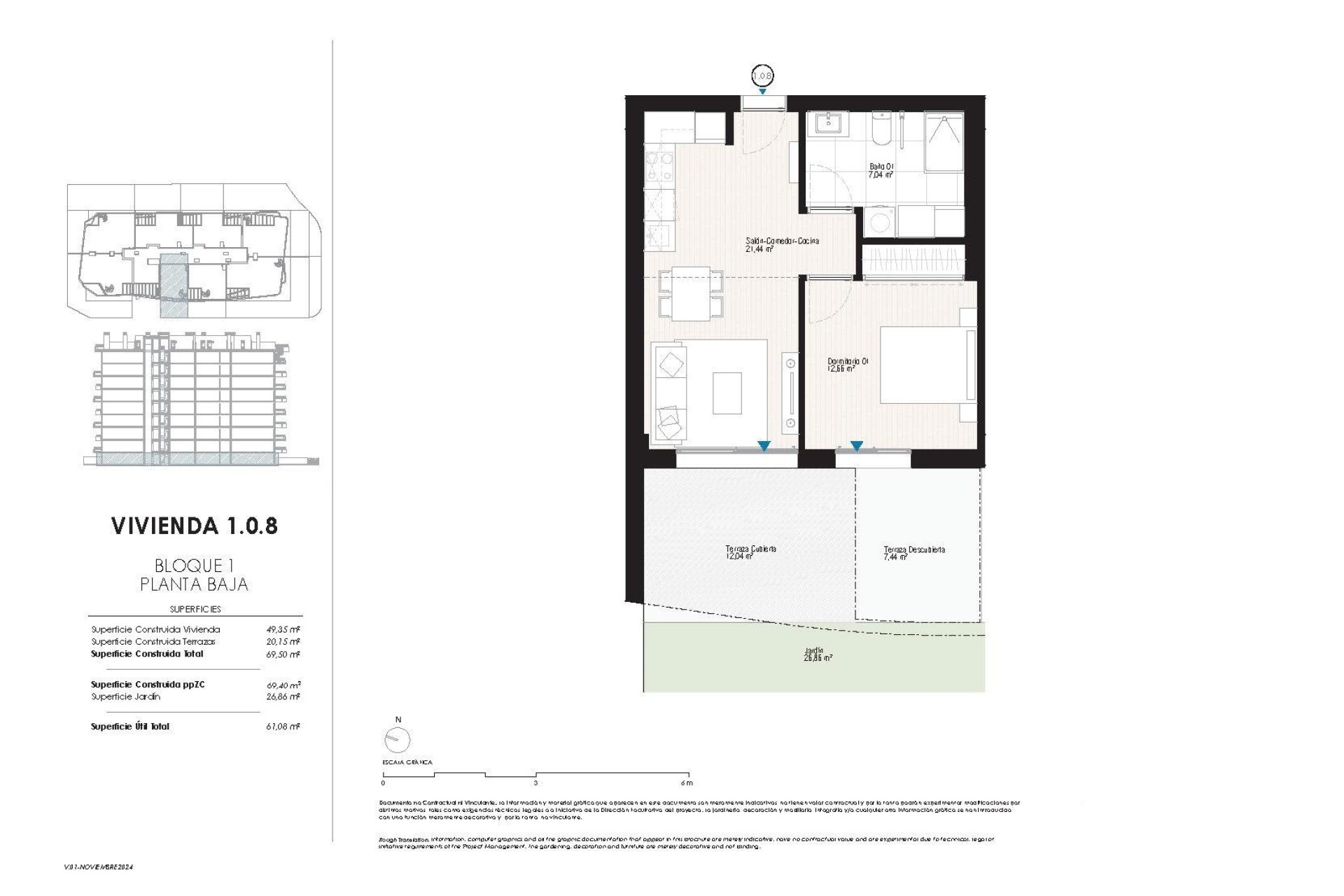 New Build - Ground floor apartment - Villajoyosa - Playa del Torres
