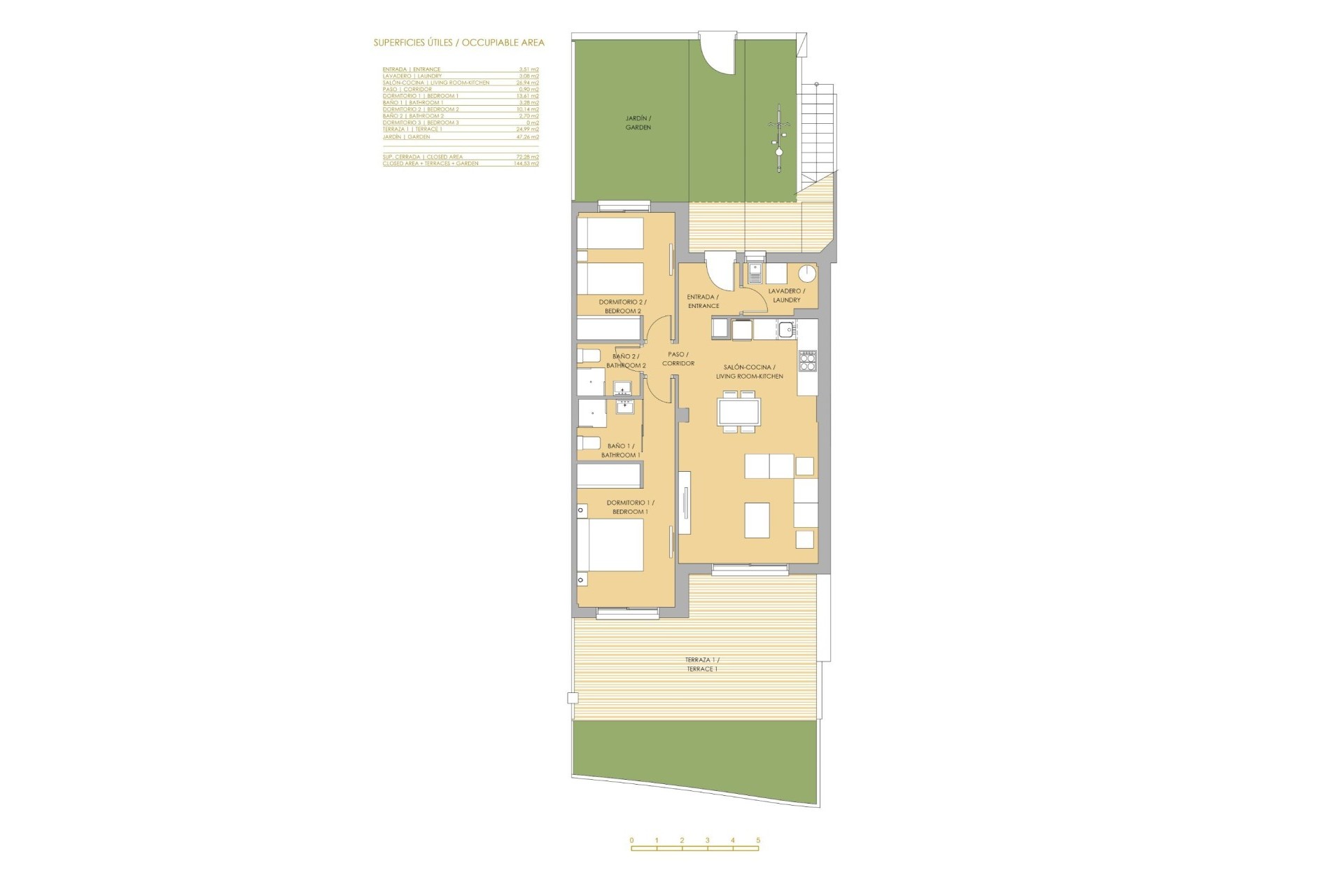 New Build - Ground Floor Bungalow - Orihuela - Vistabella Golf