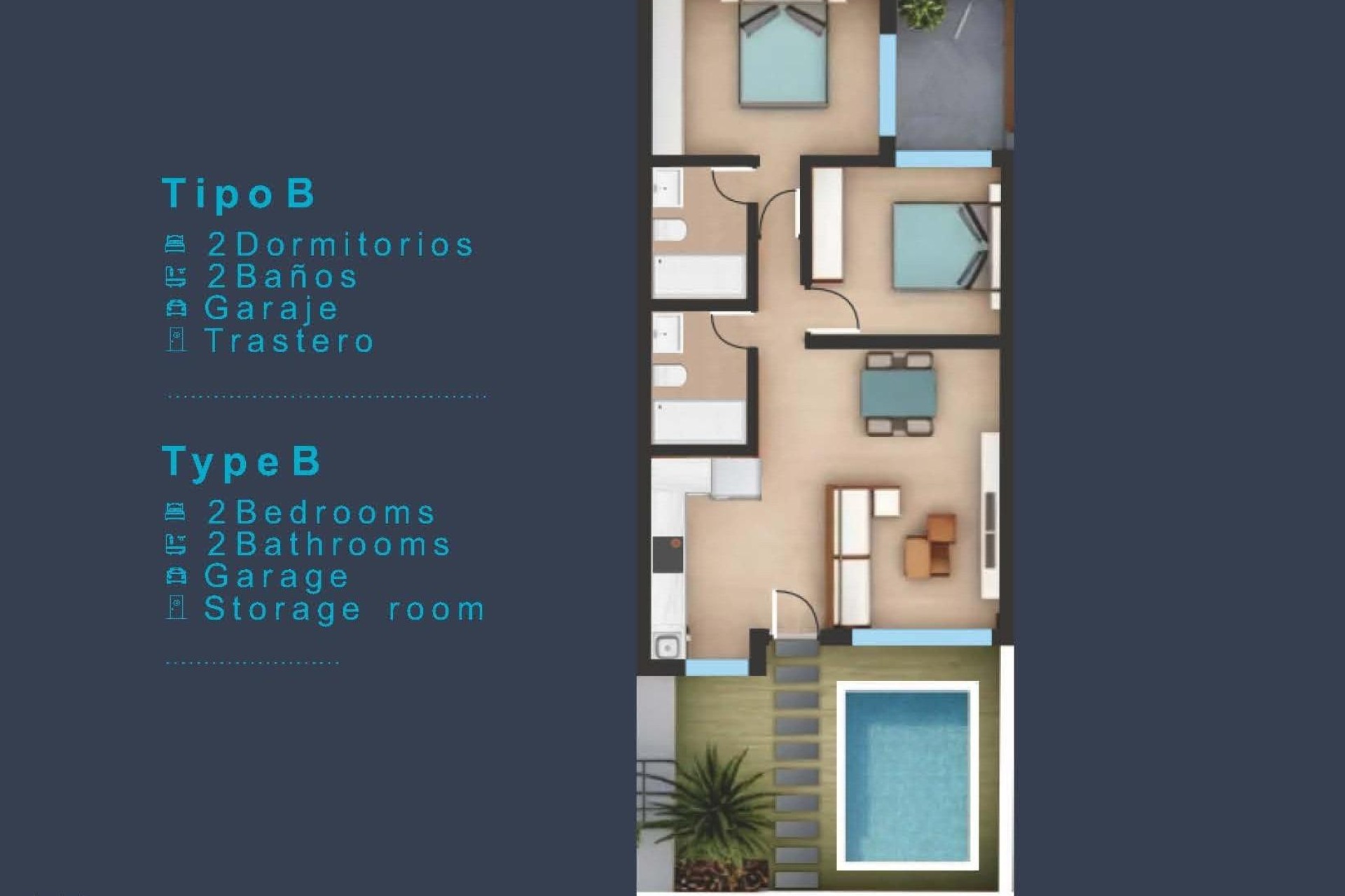 New Build - Ground Floor Bungalow - San Pedro del Pinatar - Los Pinos