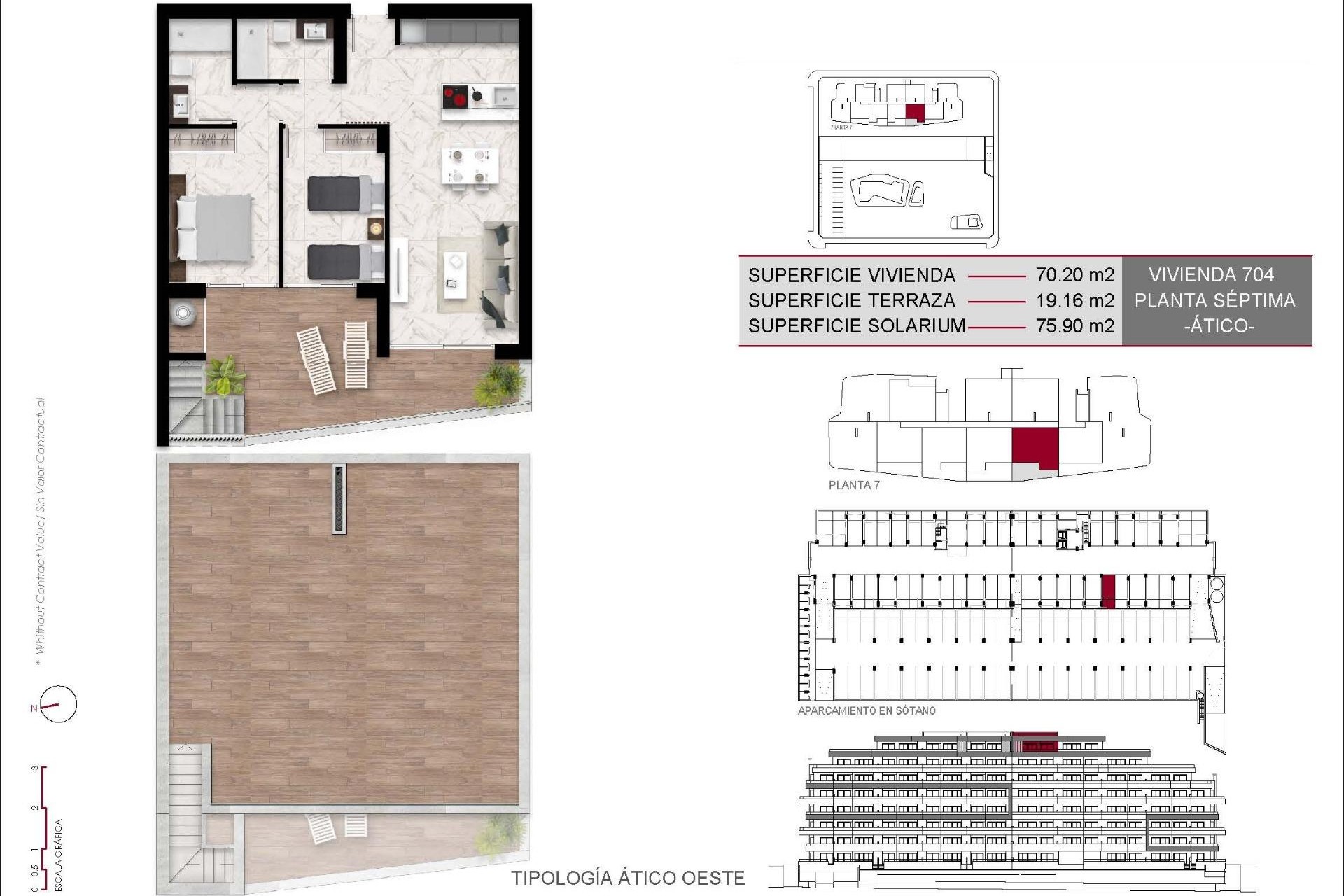 New Build - Penthouse - San Miguel de Salinas - Pueblo