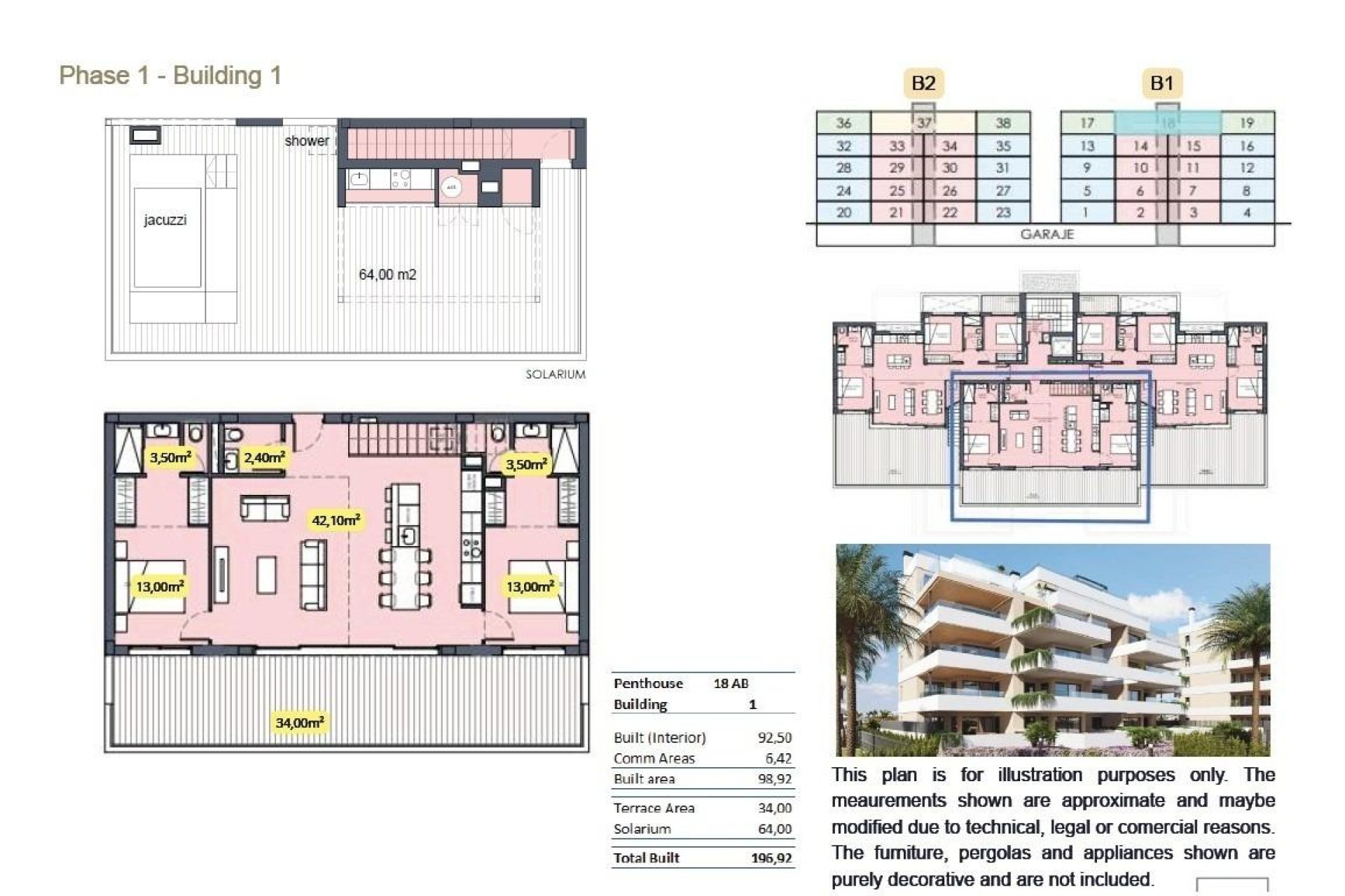 New Build - Penthouse - Torre Pacheco - Santa Rosalia Lake and Life Resort