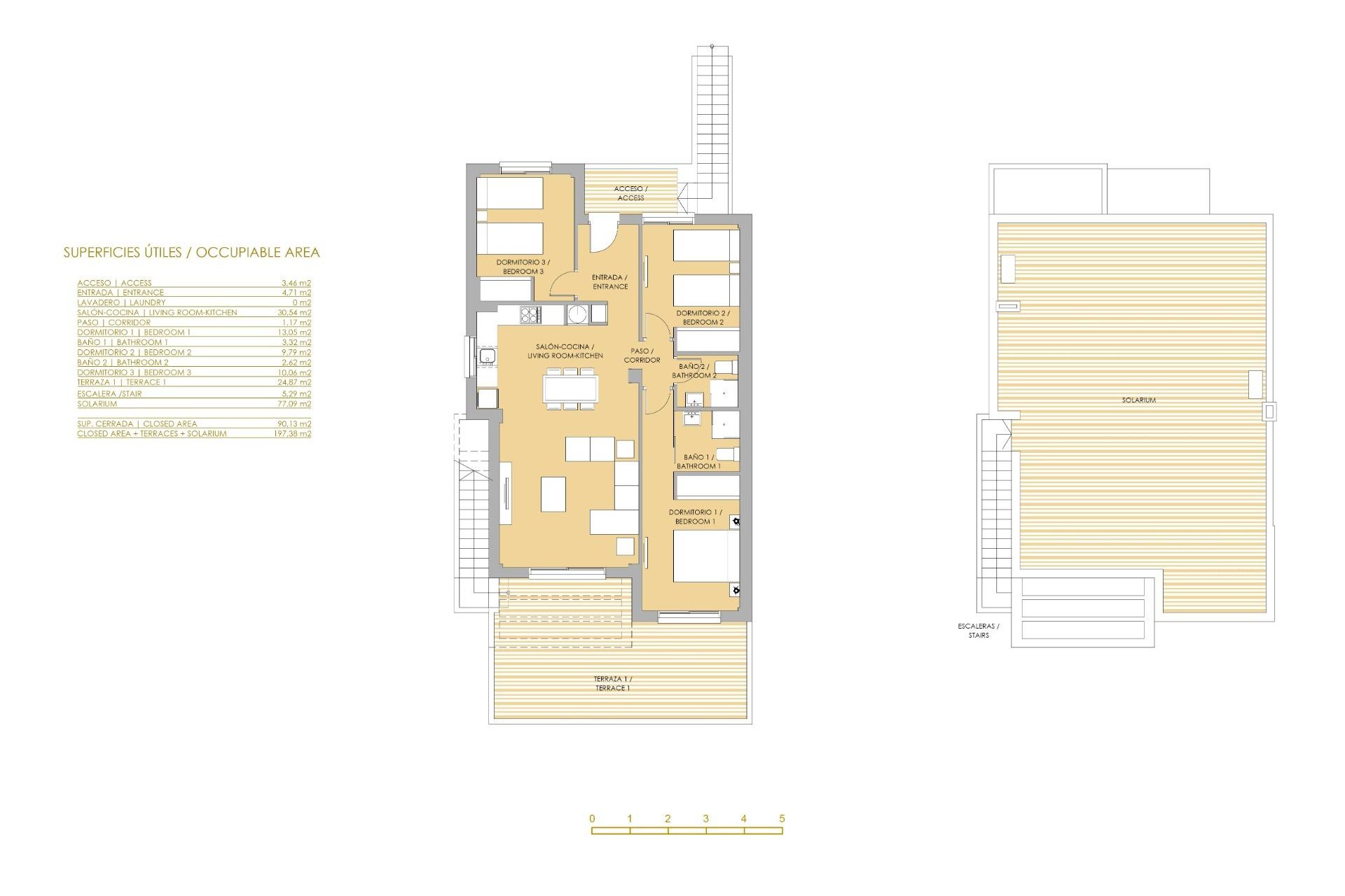 New Build - Top Floor Bungalow - Orihuela - Vistabella Golf