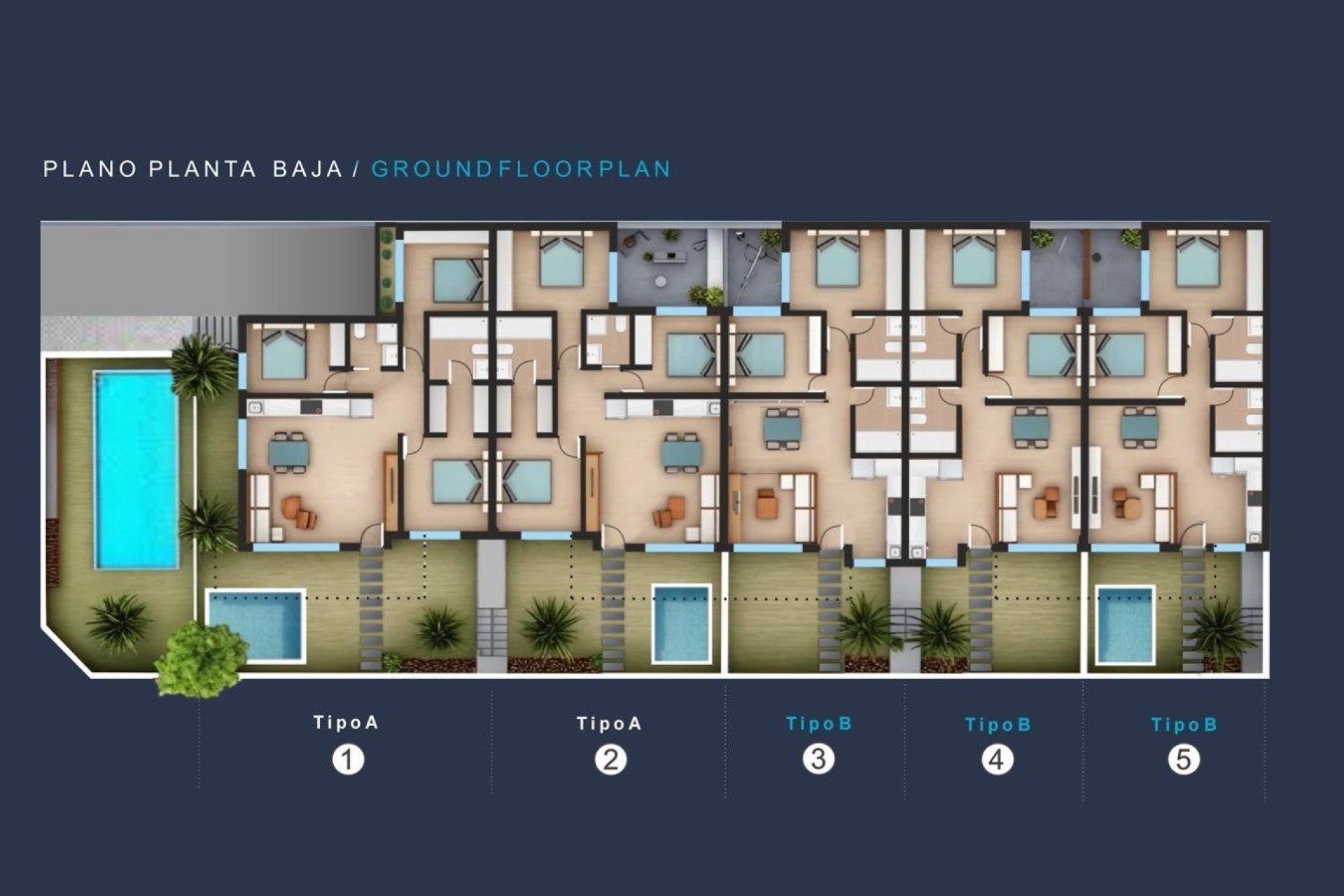 New Build - Top Floor Bungalow - San Pedro del Pinatar - Los Pinos