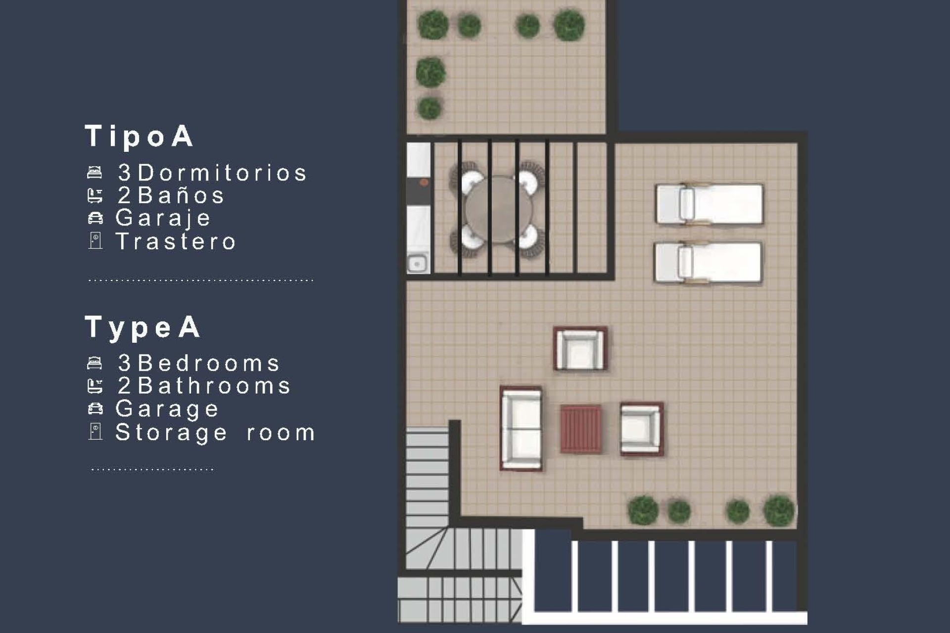 New Build - Top Floor Bungalow - San Pedro del Pinatar - Los Pinos