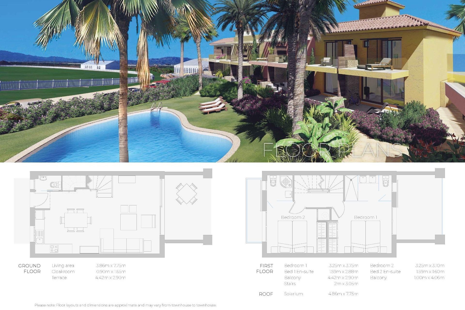 New Build - town house - Cuevas Del Almanzora - Desert Springs Golf Club