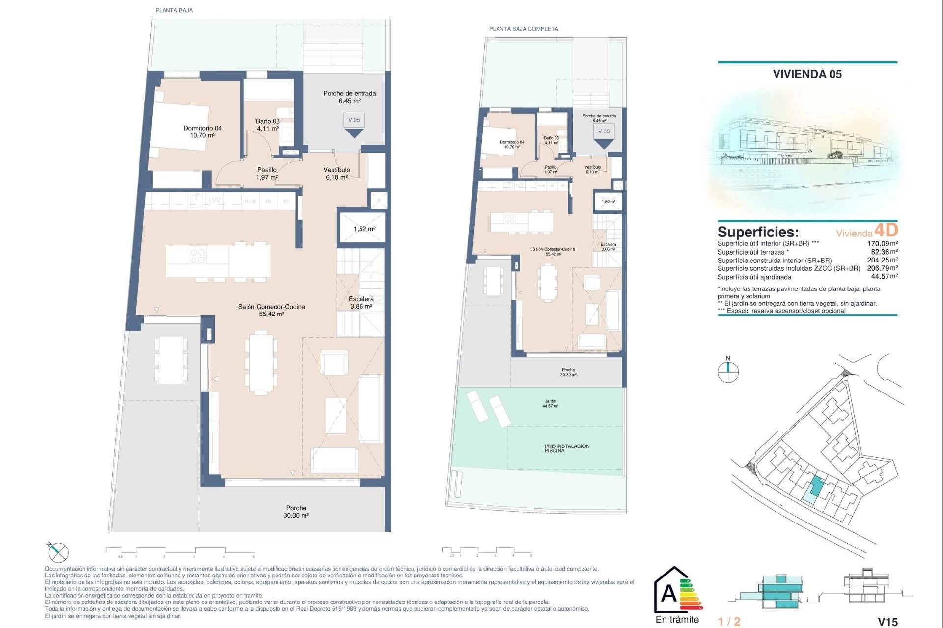 New Build - town house - San Juan Alicante - Cabo de las Huertas