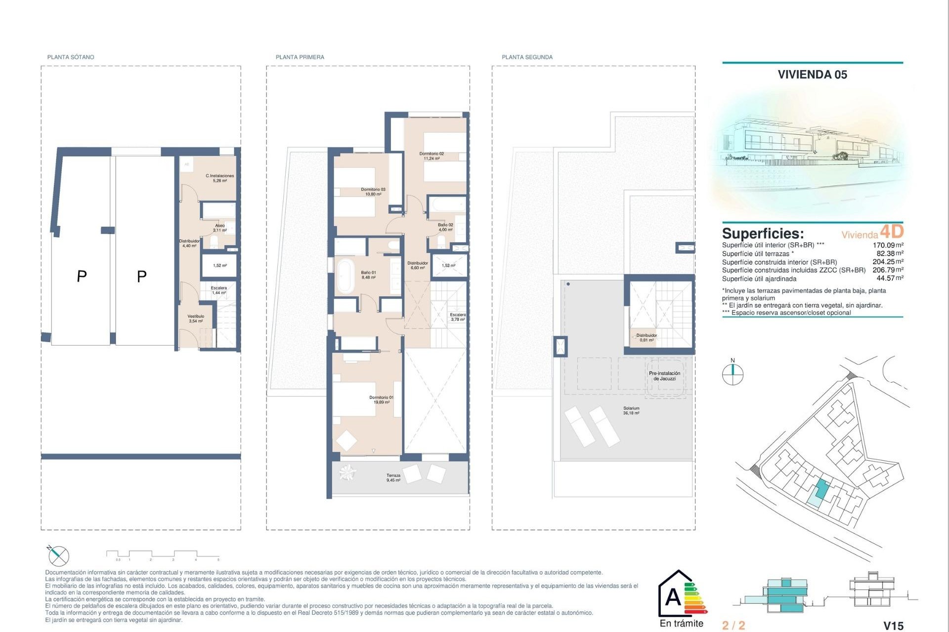 New Build - town house - San Juan Alicante - Cabo de las Huertas