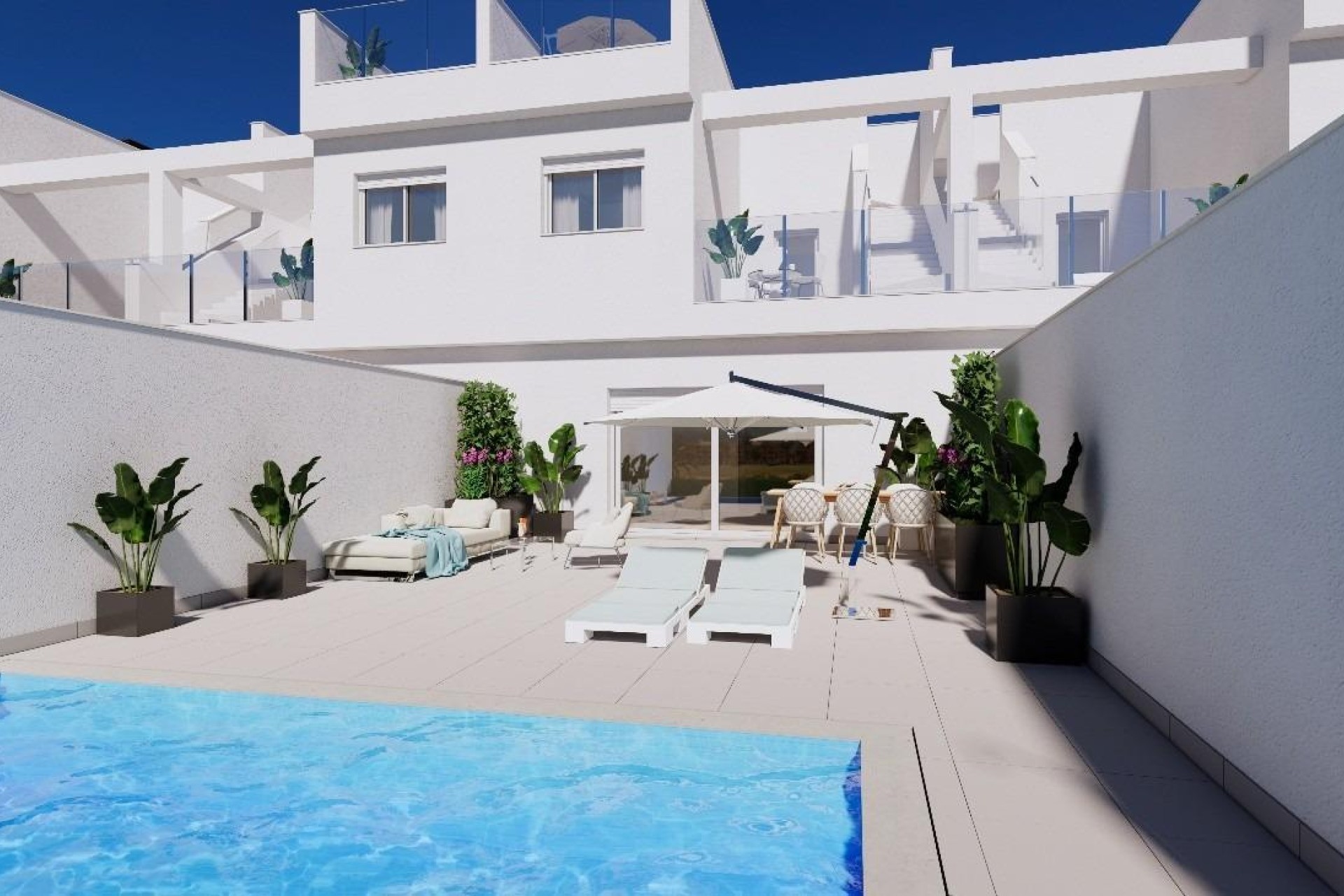 New Build - Townhouse - Los Alcazares - Serena Golf