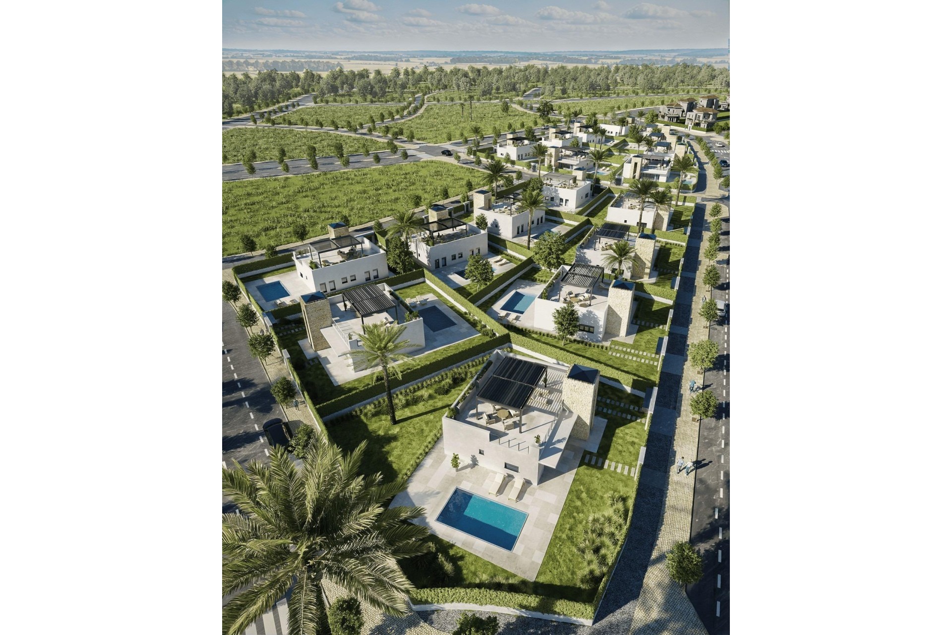 New Build - Villa - Lorca - Jardines de Almenara