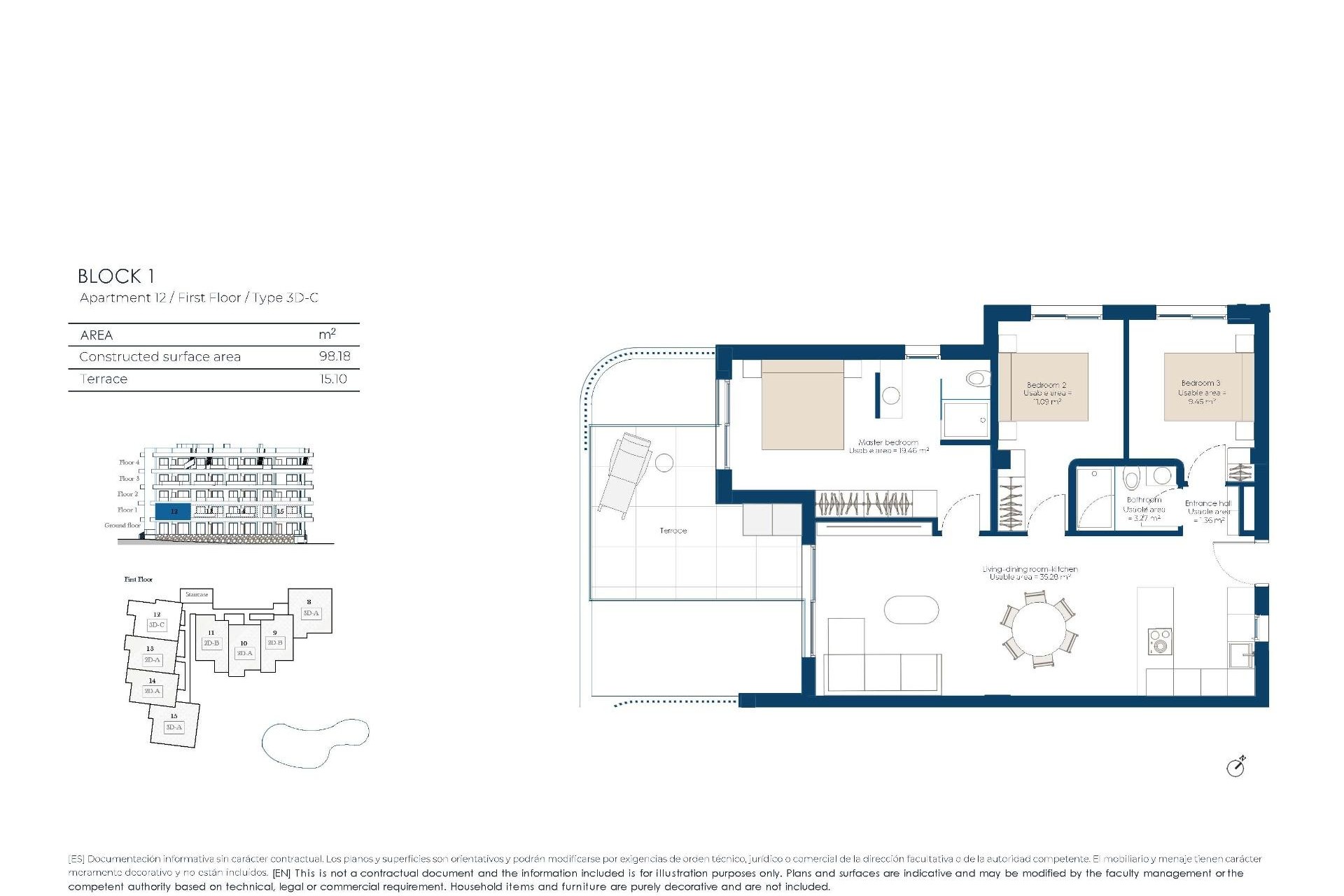 Nieuwbouw Woningen - Apartment - Baños y Mendigo - El Valle Golf