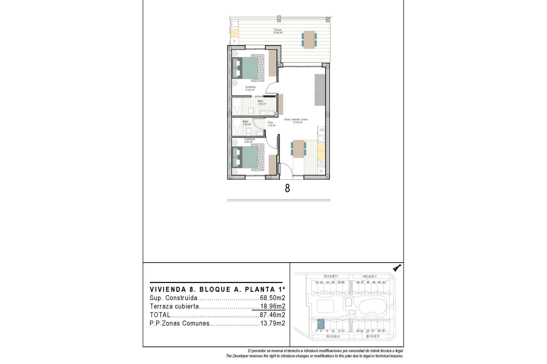 Nieuwbouw Woningen - Apartment - Torre Pacheco - San Cayetano