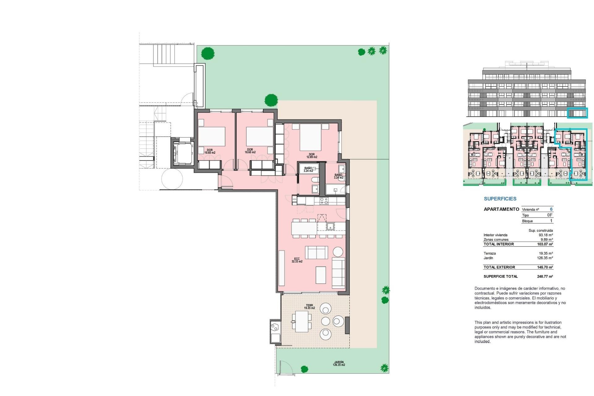 Nieuwbouw Woningen - Apartment - Torre Pacheco - Santa Rosalia Lake and Life Resort