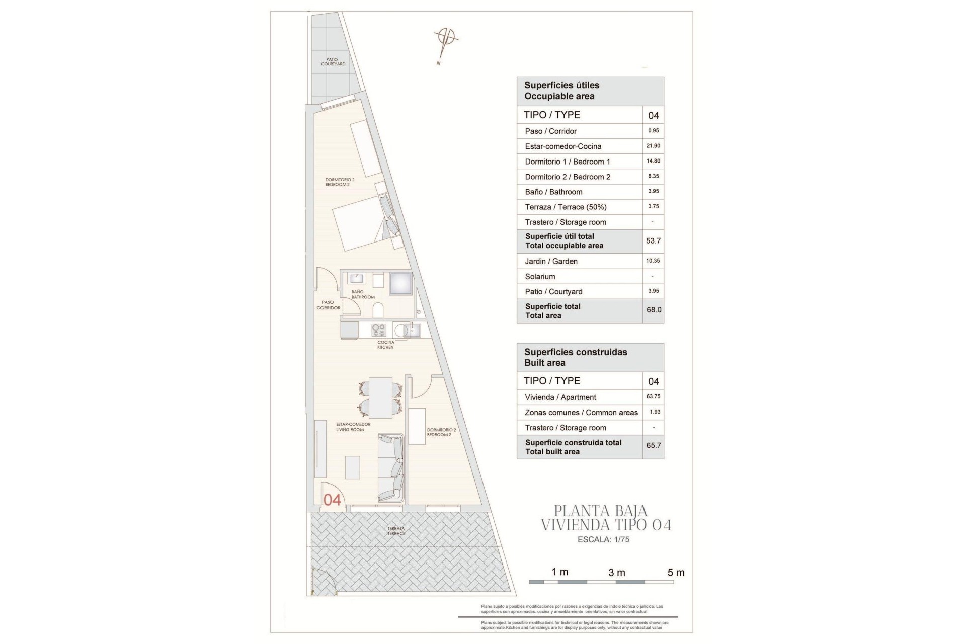 Nieuwbouw Woningen - Bungalow - Hondón de las Nieves - La Canalosa