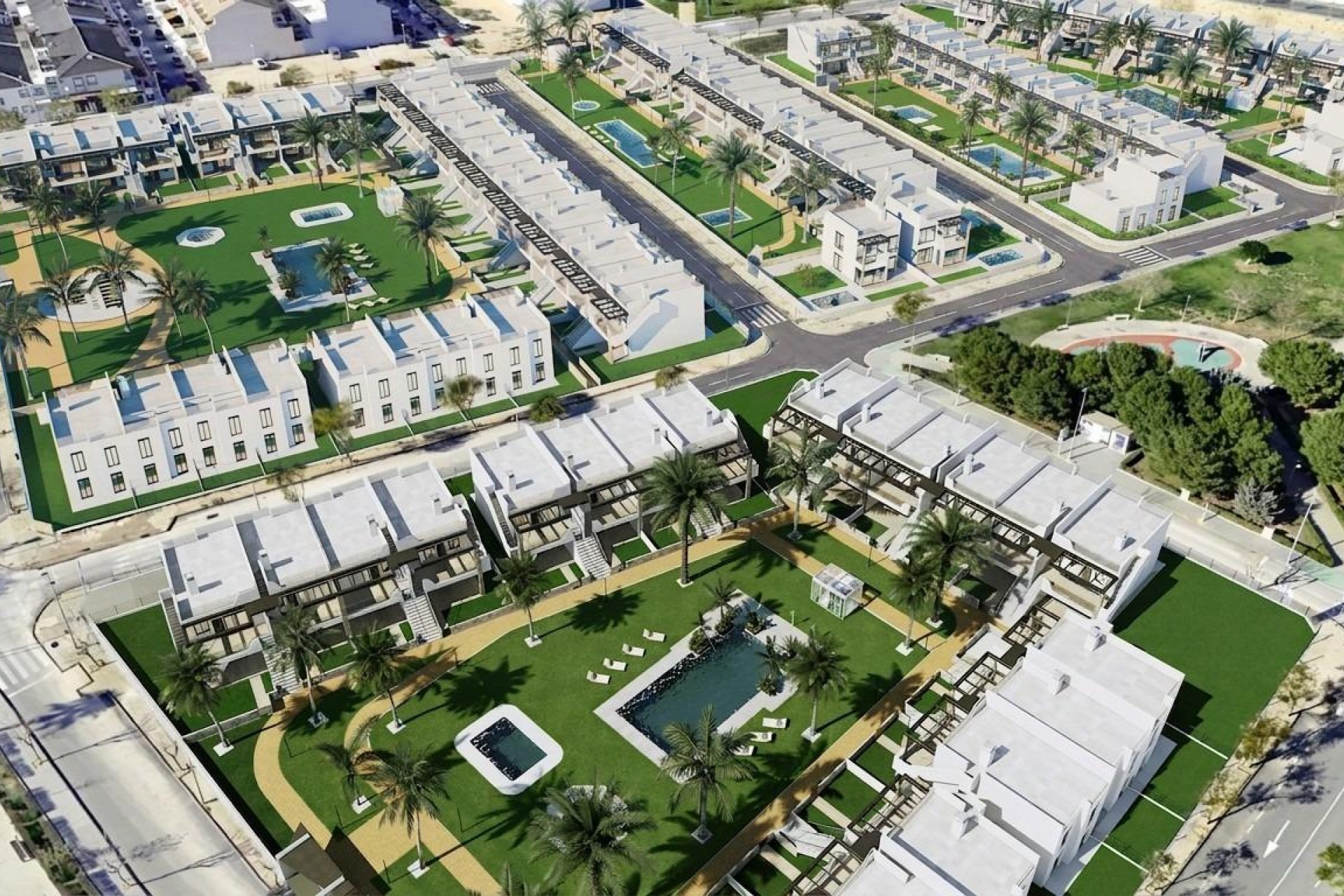 Nieuwbouw Woningen - Bungalow - Pilar de la Horadada - pueblo