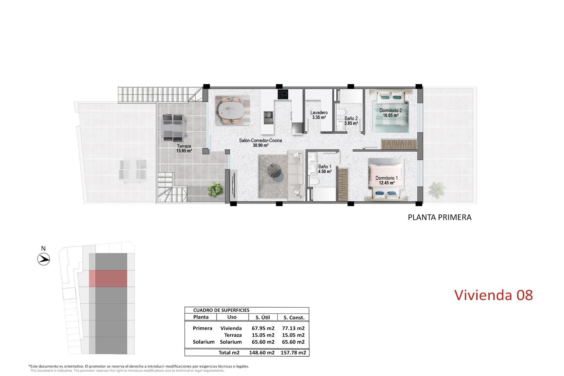 Nieuwbouw Woningen - Bungalow - Pilar de la Horadada - pueblo