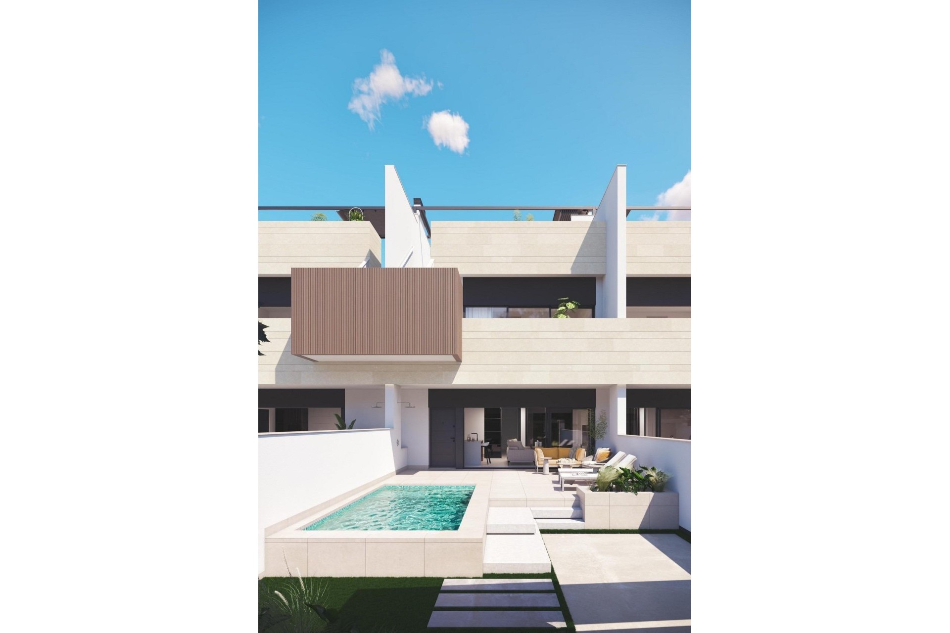Nieuwbouw Woningen - Bungalow - Pilar de la Horadada - pueblo
