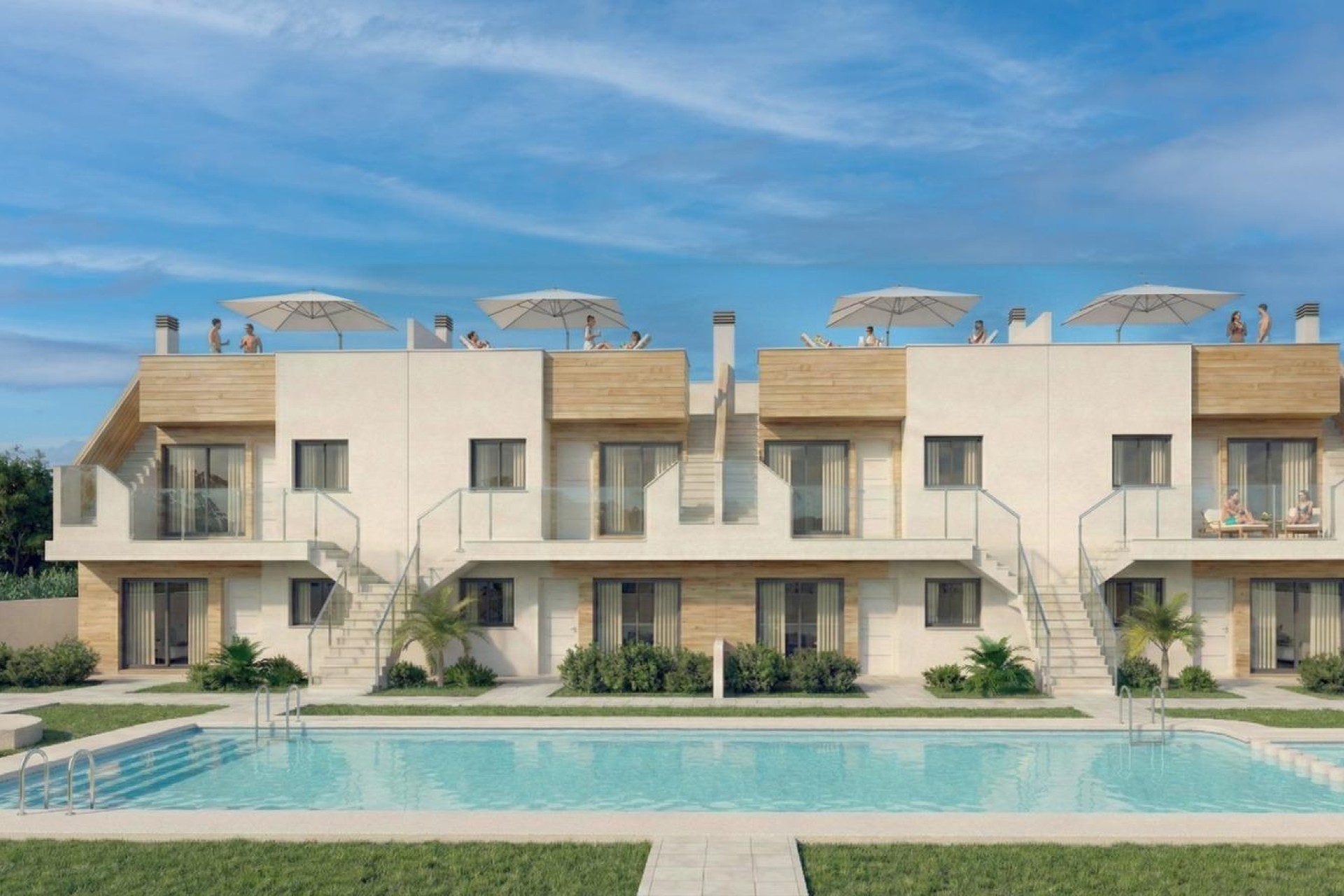 Nieuwbouw Woningen - Bungalow - San Javier - pueblo