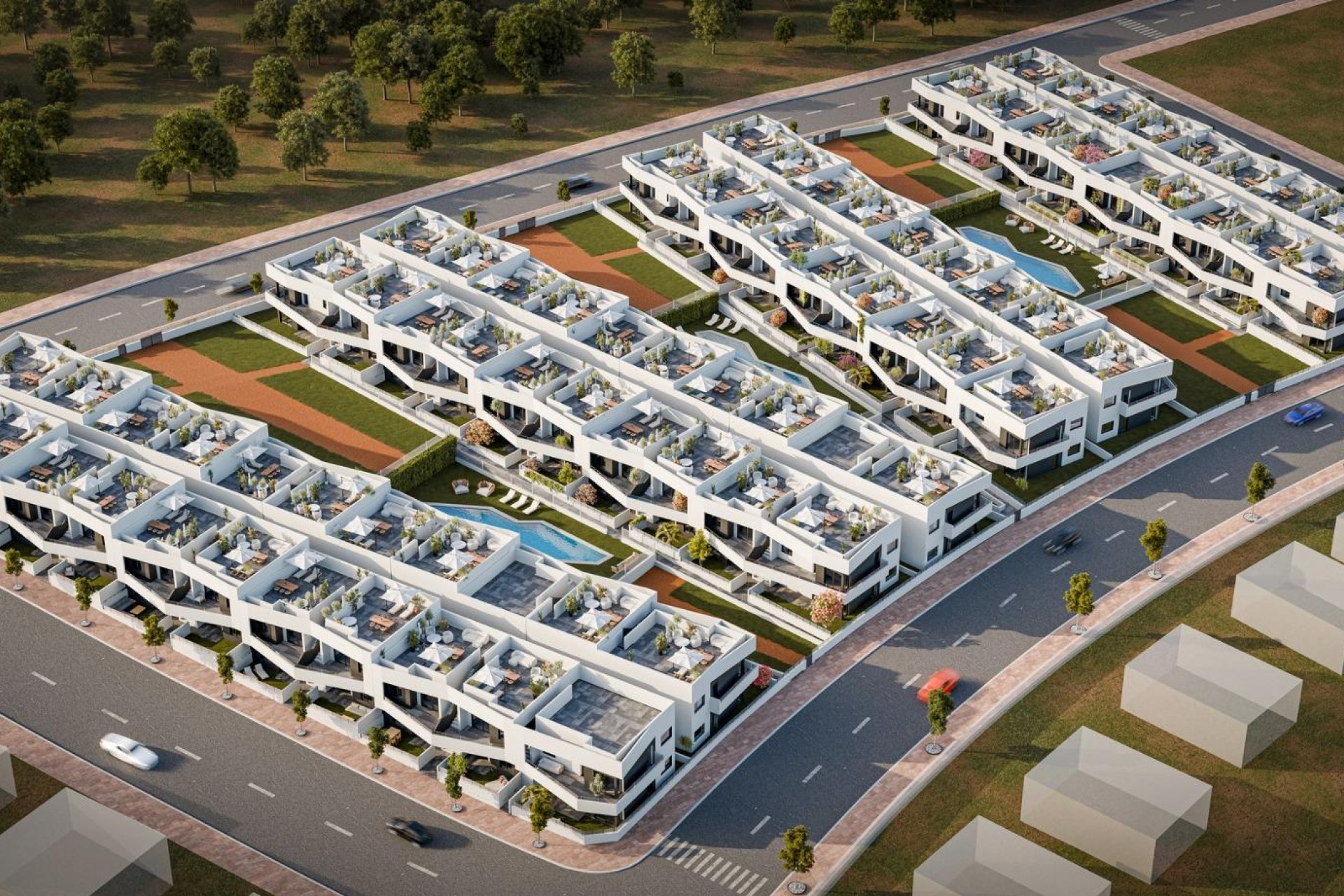 Nieuwbouw Woningen - Bungalow - San Miguel de Salinas - Pueblo