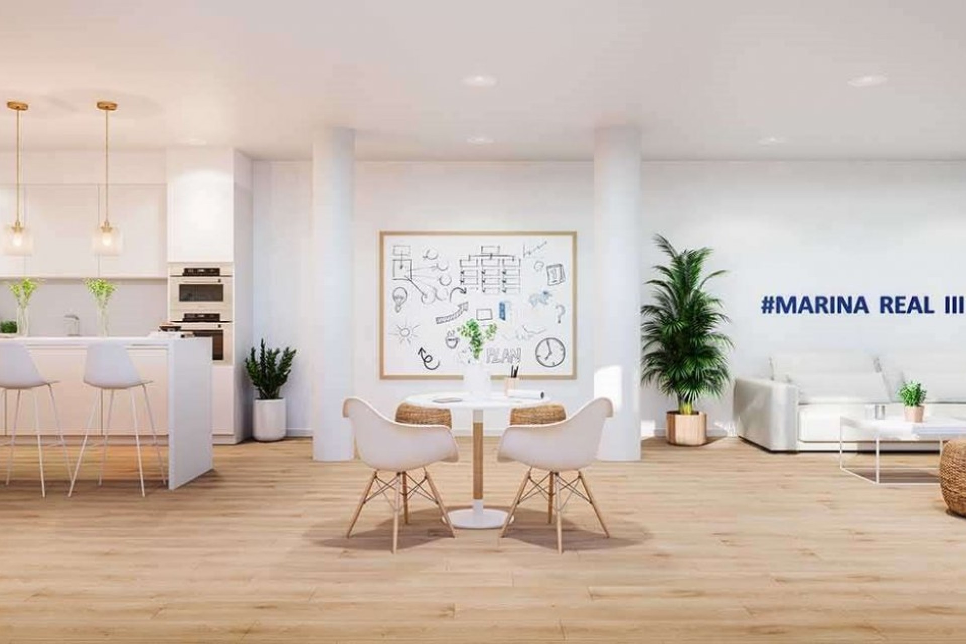 Nieuwbouw Woningen - Ground floor apartment - Denia - Puerto Denia