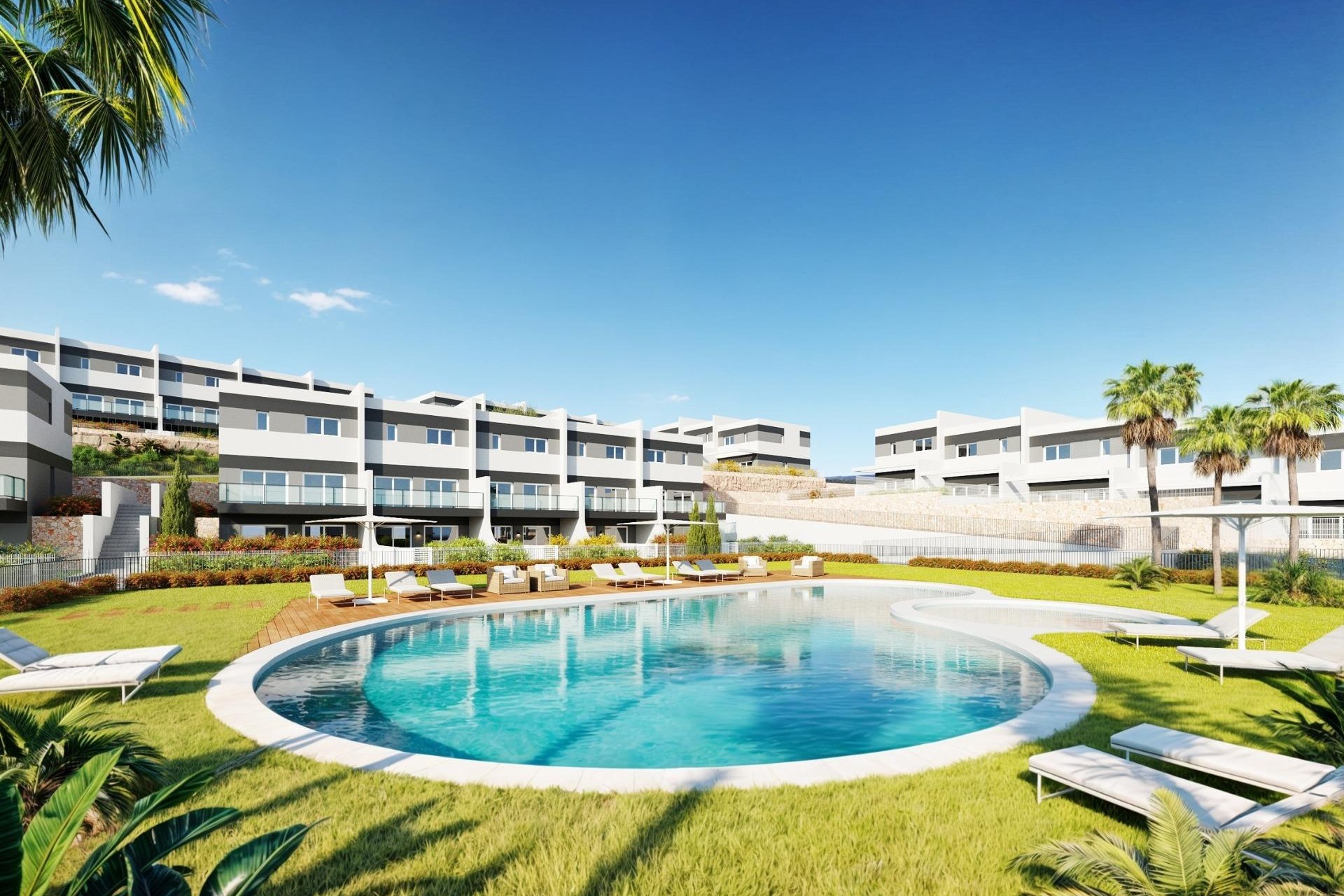 Nieuwbouw Woningen - Herenhuis - Finestrat - Balcón De Finestrat