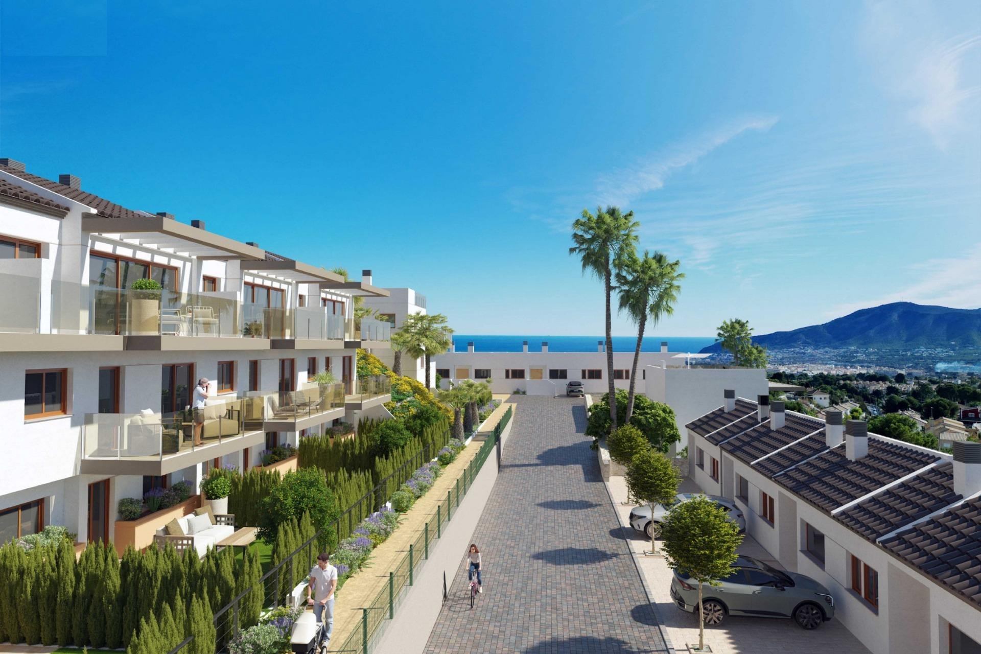 Nieuwbouw Woningen - Herenhuis - La Nucía - Nou Espai