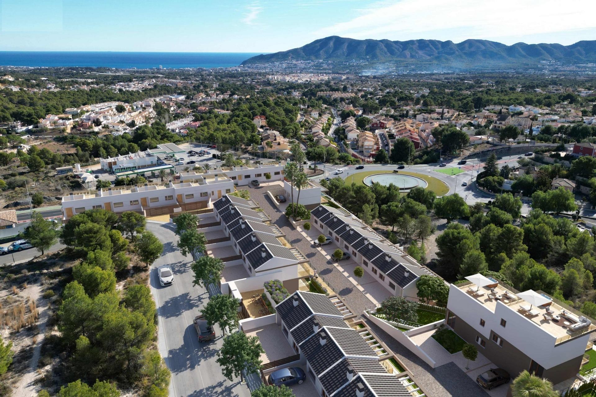 Nieuwbouw Woningen - Herenhuis - La Nucía