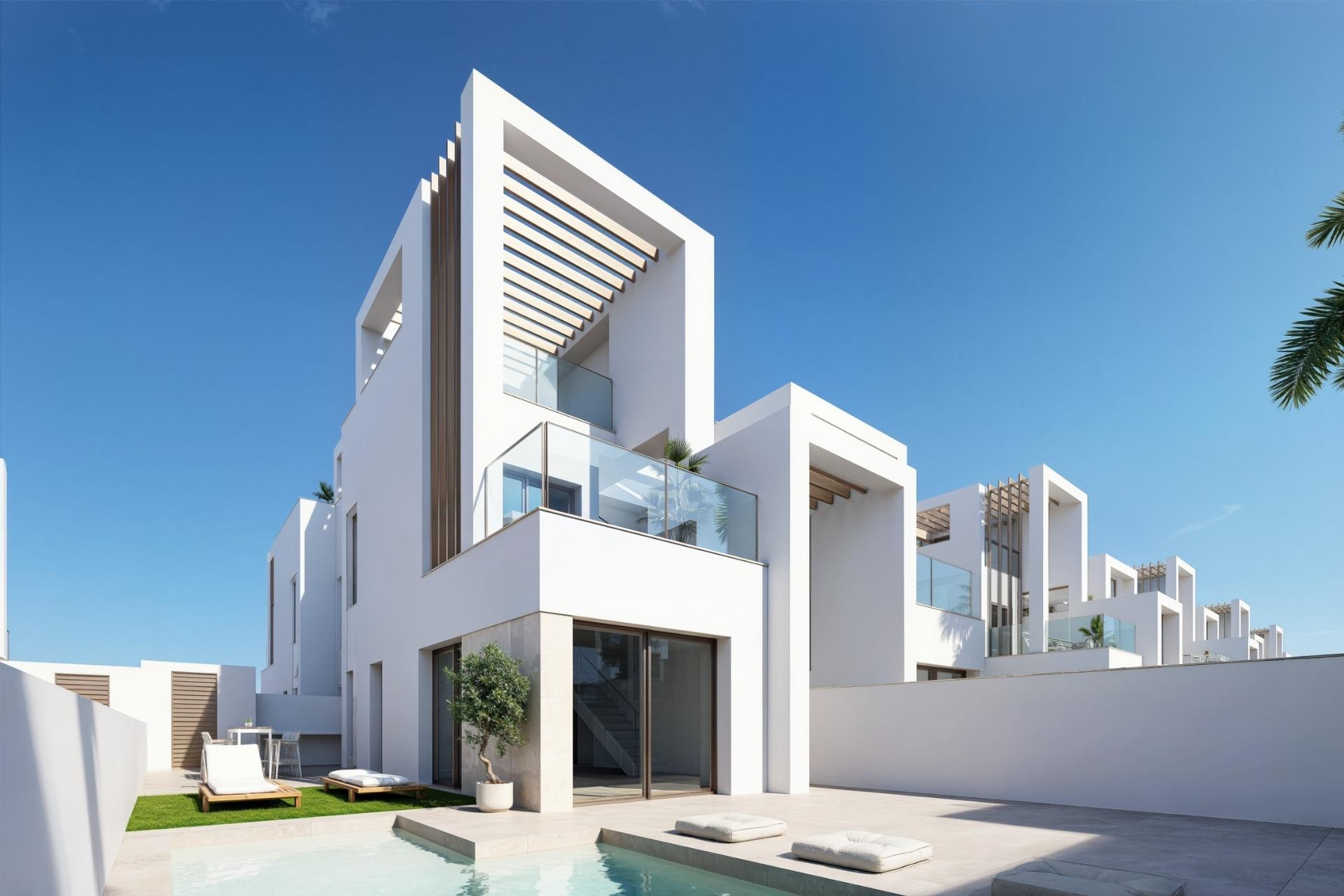 Nieuwbouw Woningen - Herenhuis - Los Alcazares - Serena Golf