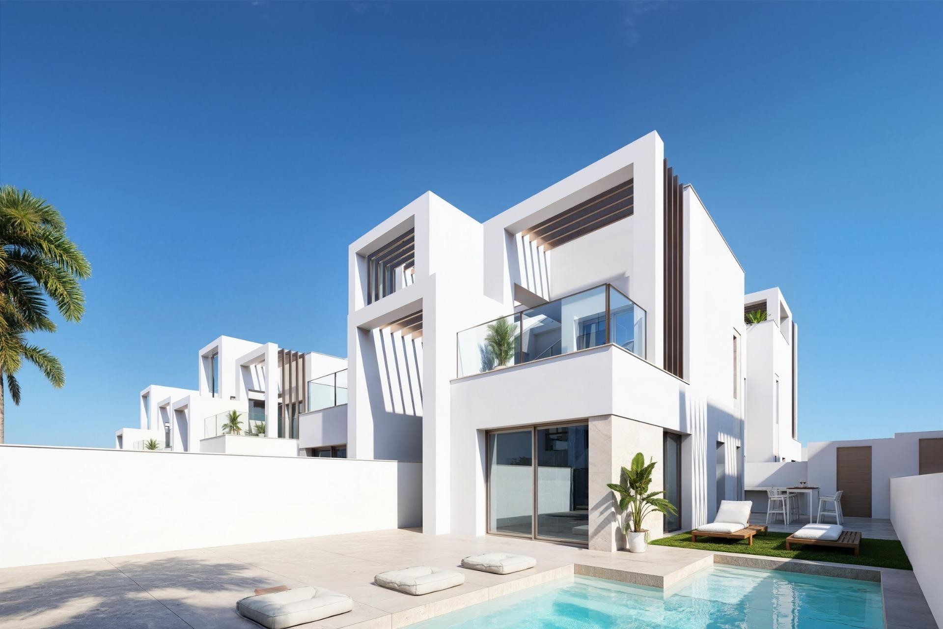 Nieuwbouw Woningen - Herenhuis - Los Alcazares - Serena Golf