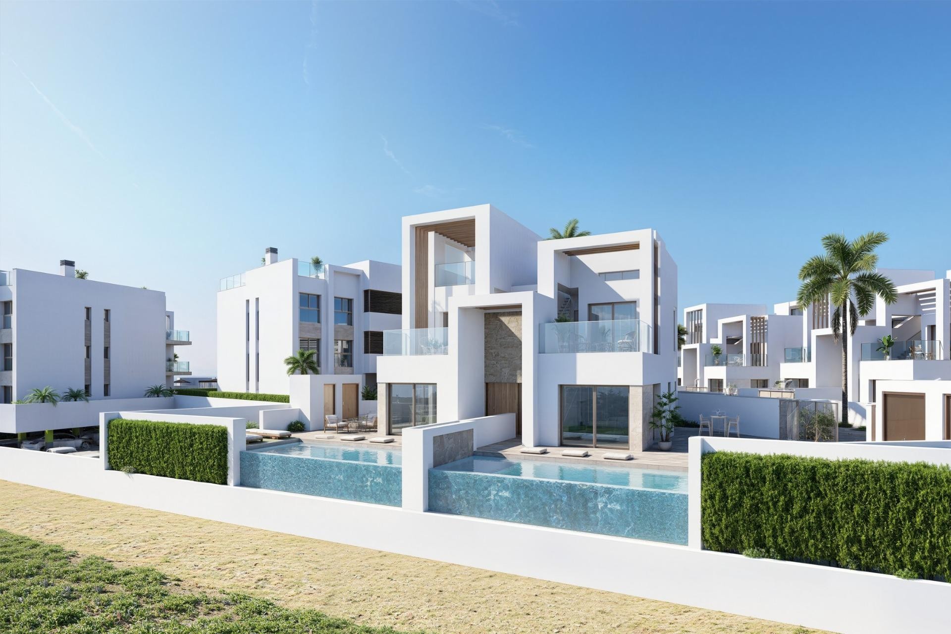 Nieuwbouw Woningen - Herenhuis - Los Alcazares - Serena Golf