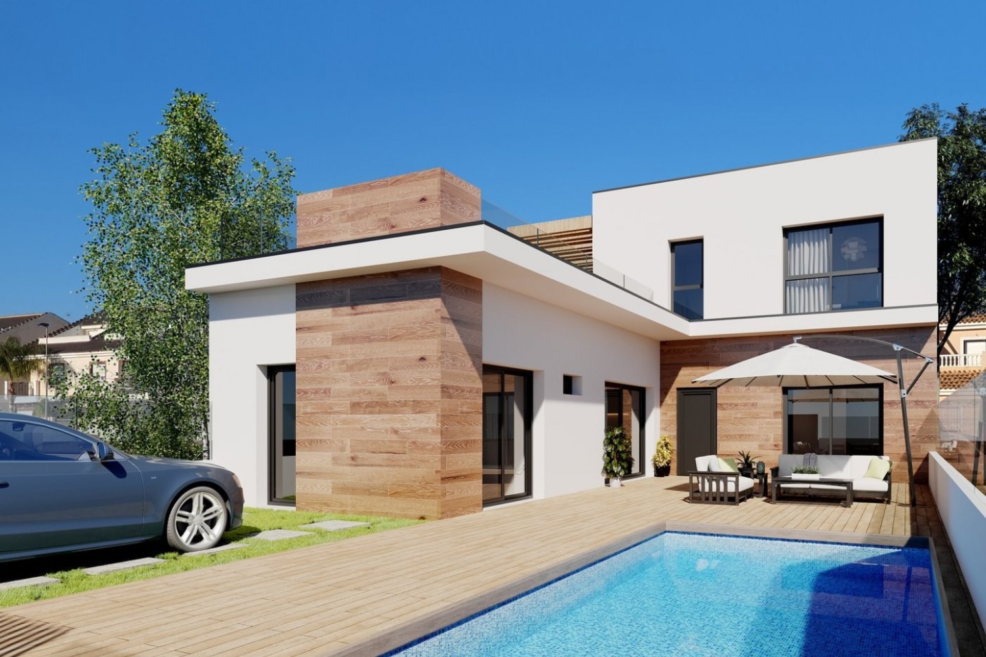 Nieuwbouw Woningen - Herenhuis - San Javier - Parque del doce