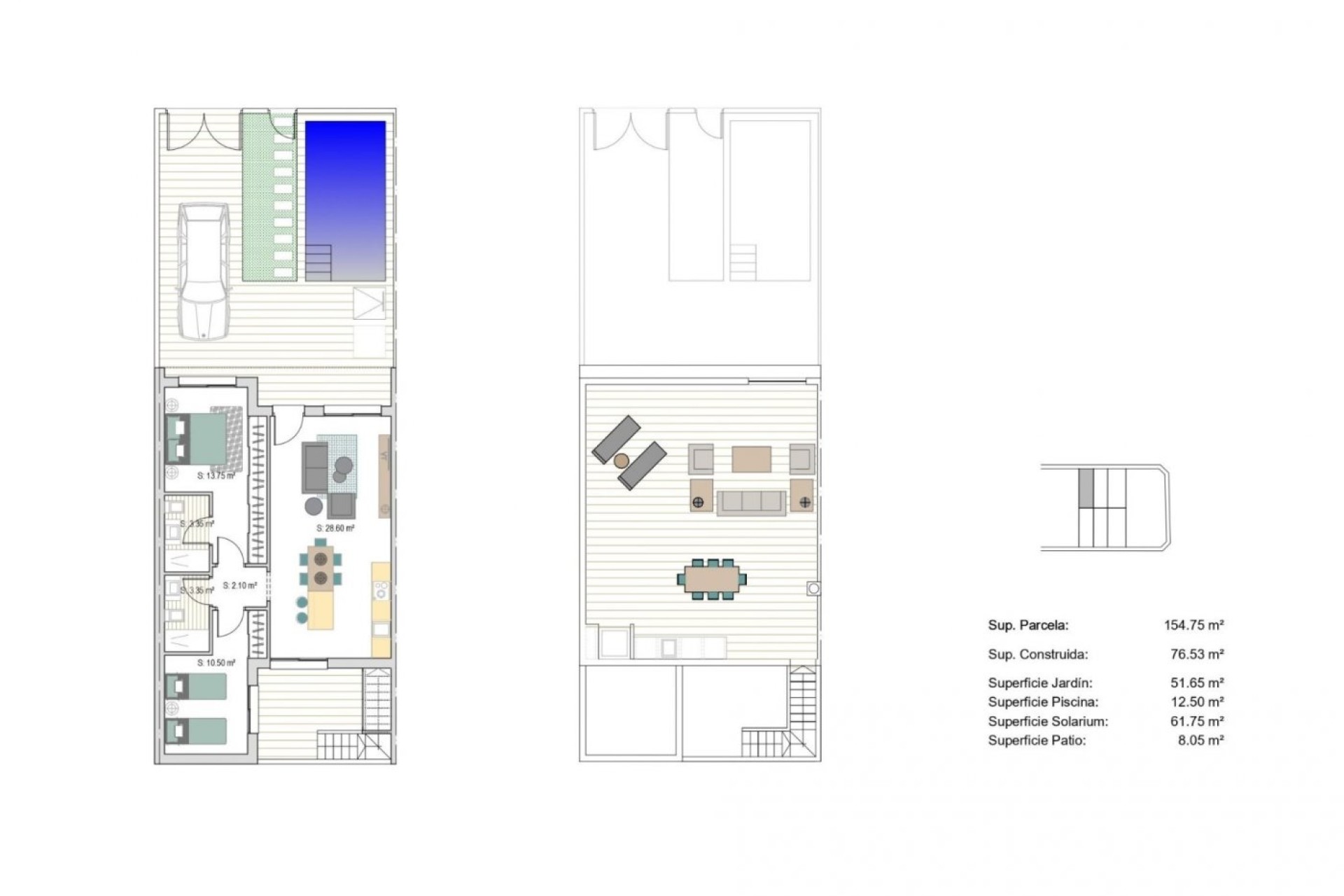 Nieuwbouw Woningen - Herenhuis - San Javier - Parque del doce